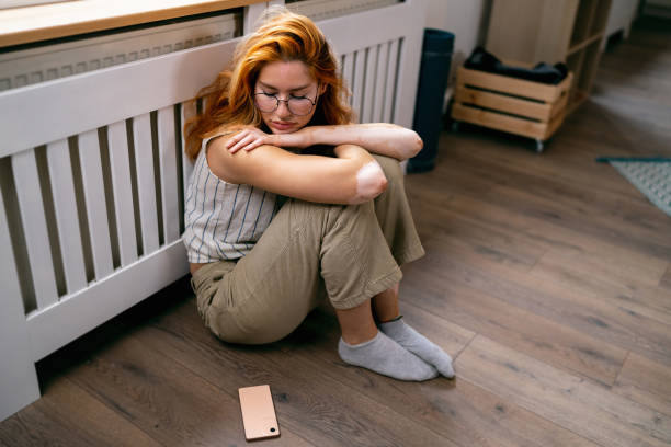 sad young woman